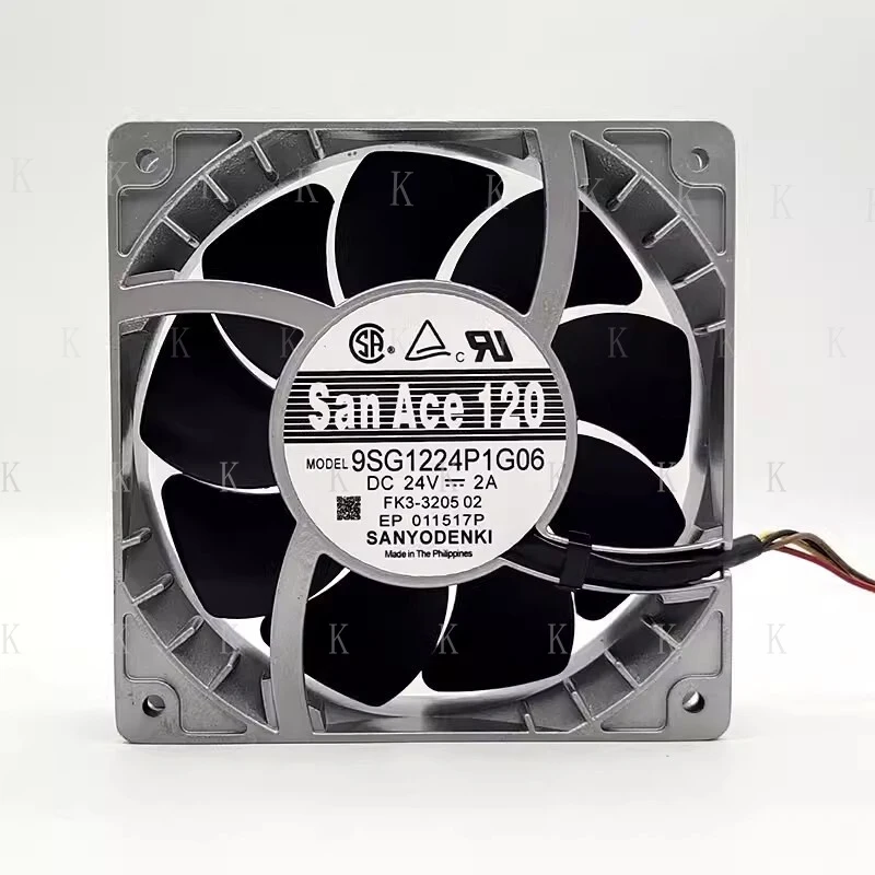 C  FOR  SANYO 9SG1224P1G06 12038 DC24V 2A Large Airflow Axial Cooling Fan