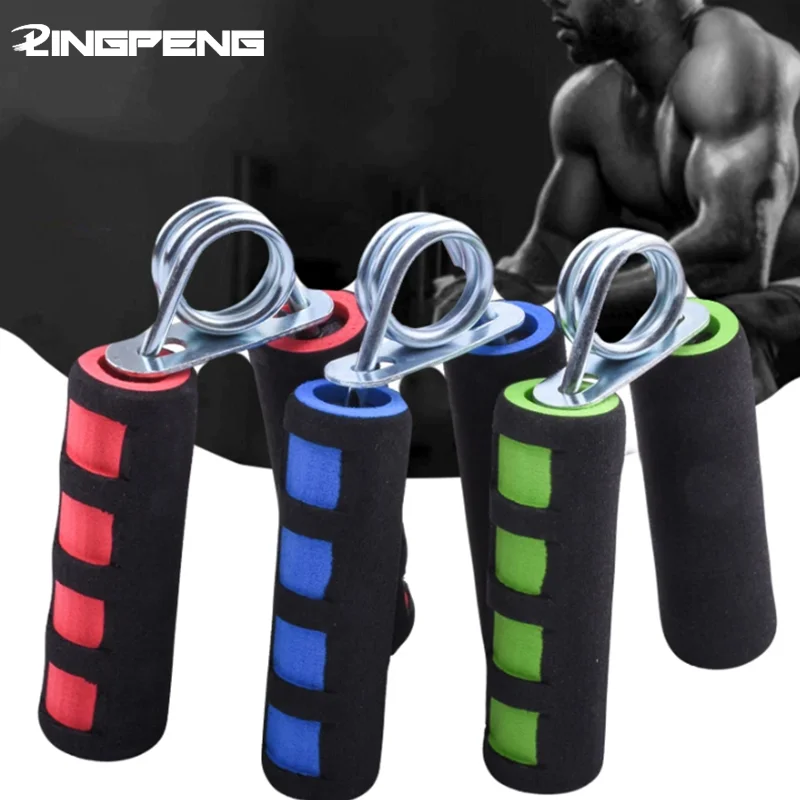 1pc Wrist Strength Trainer Spring Grip Finger Strength Trainer Sponge Forearm Enhancer Wrist Expander Exercise Muscle Trainer