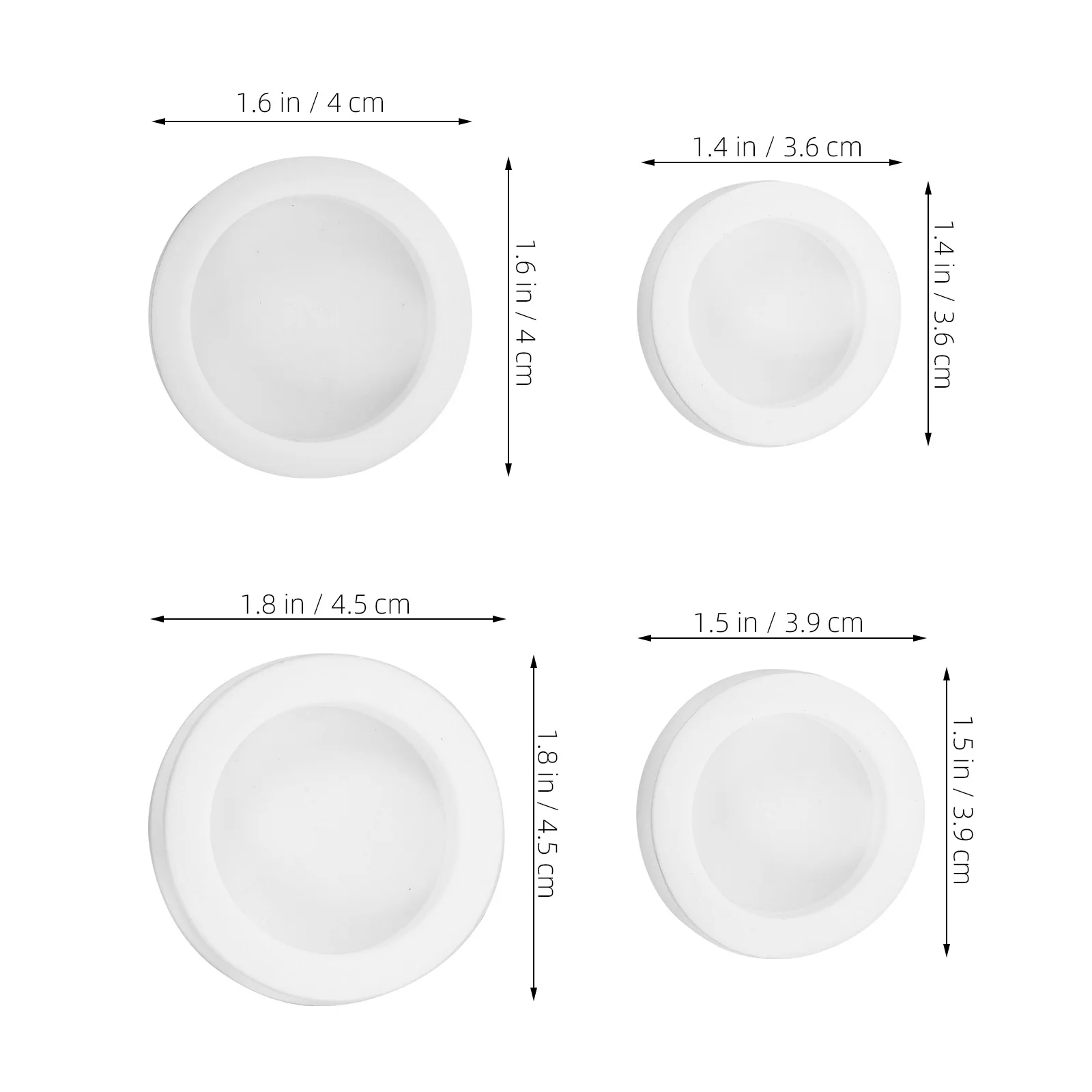 20Pcs Silicone Stopper for Ceramic Piggy Banks Secure Sealing Multiple Sizes Silicone Plugs Plug Hole Cover