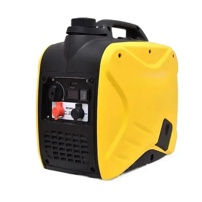 Aire acondicionado de estacionamiento 2500W, gerador automático gasolina, arranque remoto 24V, veículo