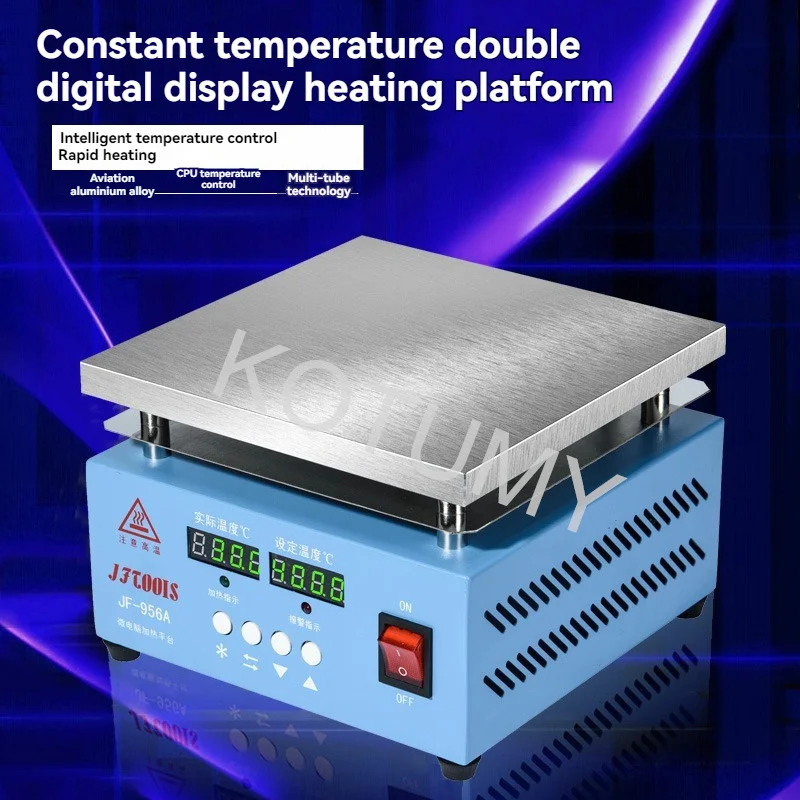 Heating Table MECHANIC Intelligent Constant Temperature Double Digital Display For Repairing LED Lamp Of Mobile Phone PCB