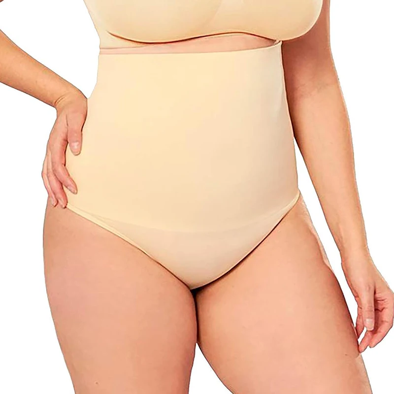 MISSMOLY Womens Shapewear Tummy Control Thong Plus Size Shapewear Girdle High Waisted Body Shaper Slimming Compression Underwear