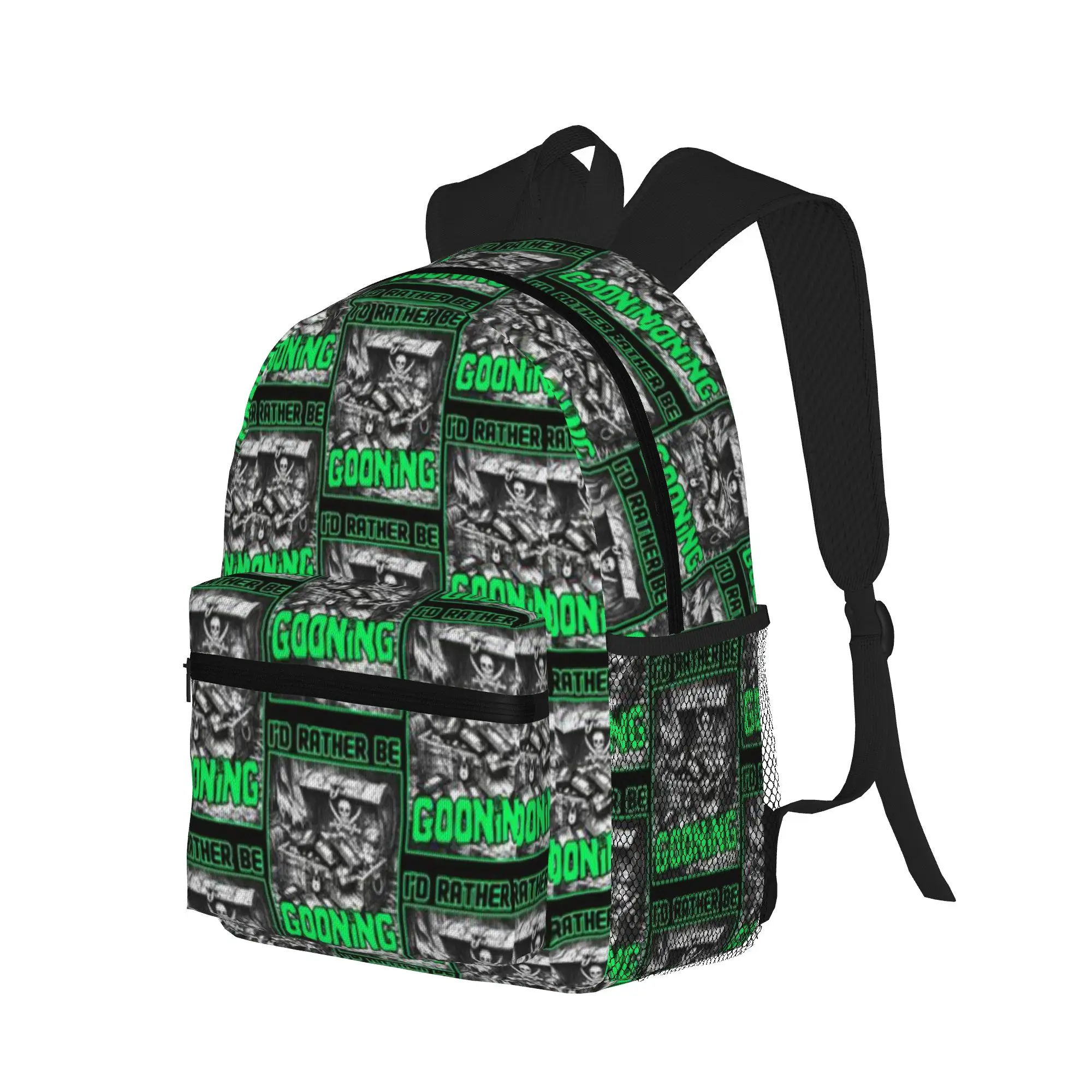 I d Rather Be Gooning  Casual Backpack for Students and Adults Student