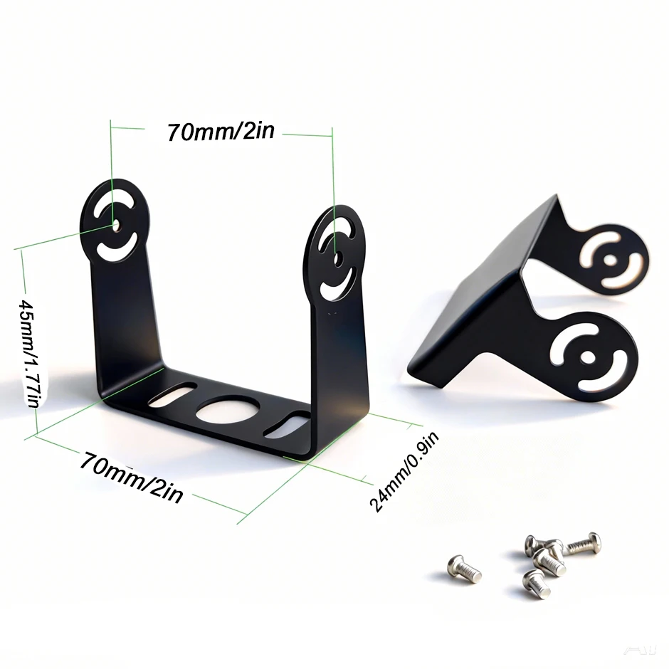 Metal Backup Camera Bracket Car Backup Rear View Camera Mounting Kit for Truck Trailer/Bus/Van/Pickup/RV/Lorry