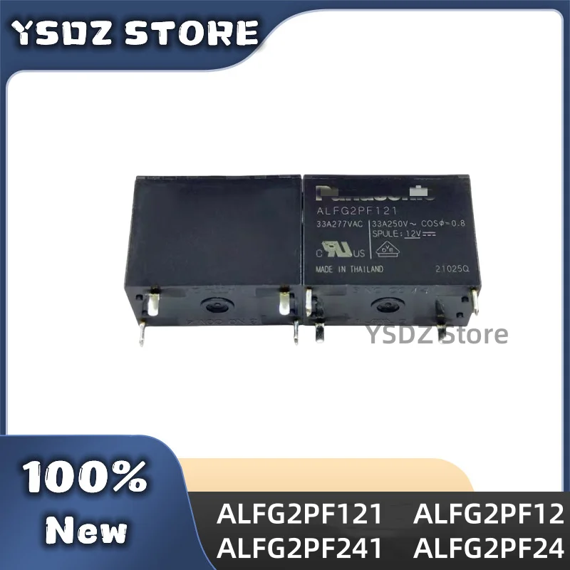 5 unids/lote nuevo Original ALFG2PF121 33A277VAC ALFG2PF241 31A277VAC ALFG2PF12 12VAC 31A ALFG2PF24 DIP-4 relé de energía solar en stock