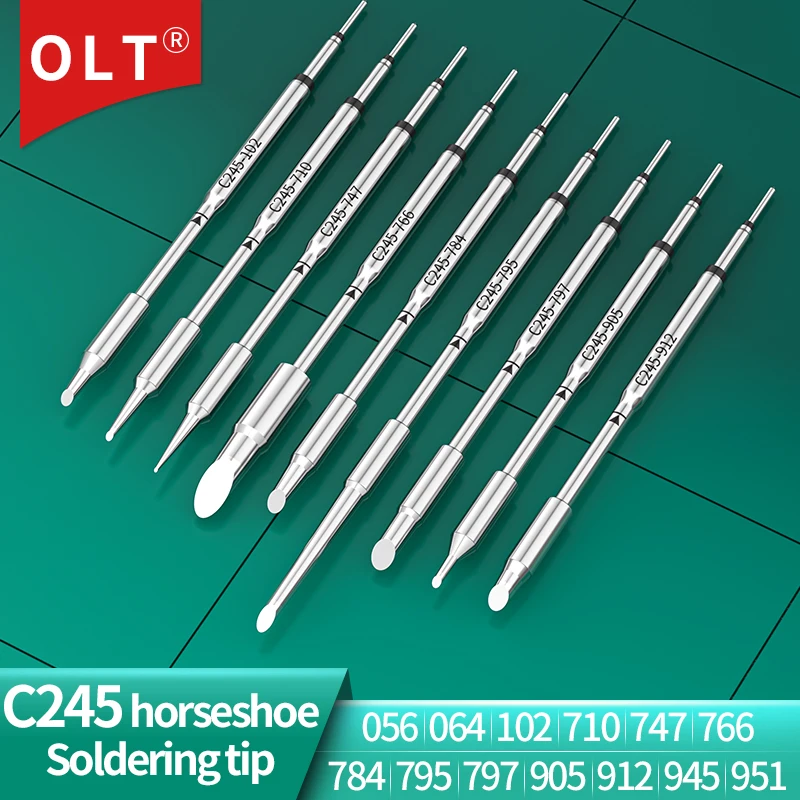 C245 Soldering Iron Tips C245-951 C245-056 C245-064 102 710 747 766 784 795 797 905 912 945 Compatible with JBC T245-A Handle