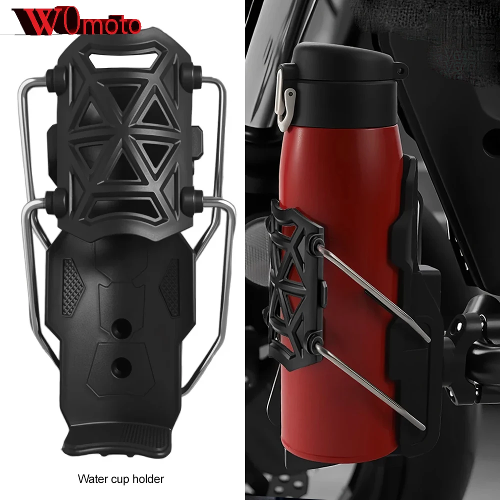 

2025 1 комплект 360 ° Регулируемая клетка для чашки на руль, универсальный держатель для бутылки с водой для велосипеда, мотоцикла, MTB, шоссейного велосипеда, мотоцикла ADV