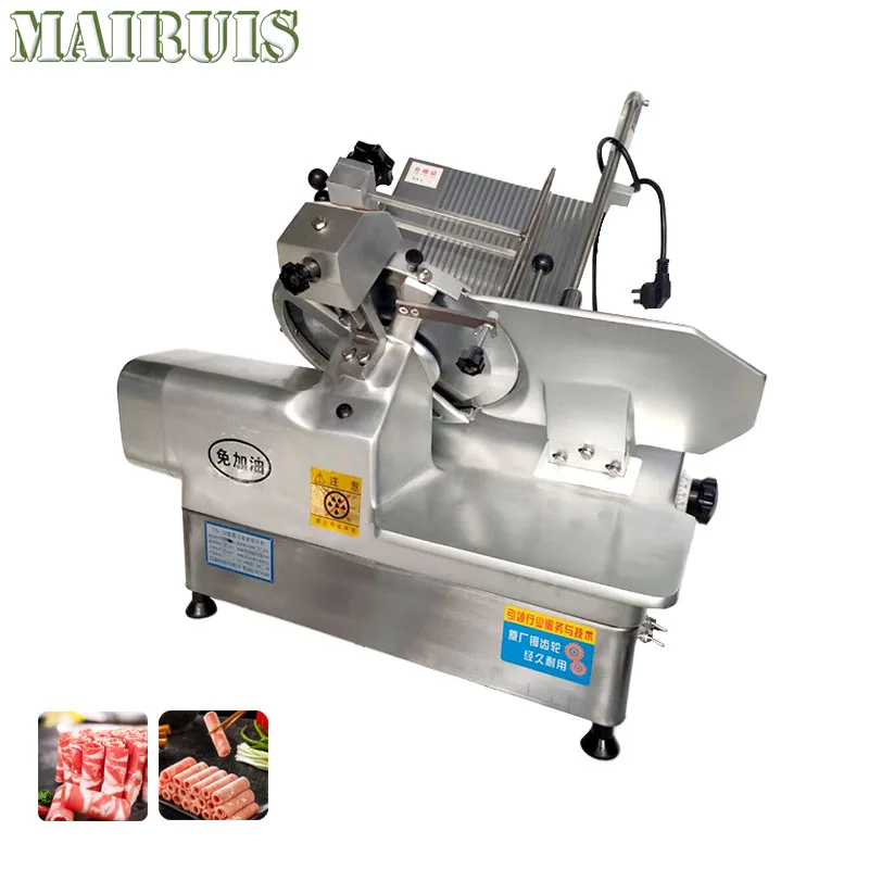 

Automatic Planing Sheet Meat Lamb Slicer Electric Freeze Meat Cutting Machine Mutton Rolls Grinder Cutter