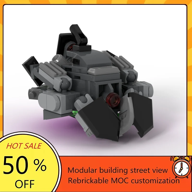 60PCS Popular Space War Movie Model MOC Building Bricks Spaceship Modular Technology Gifts Holiday Assemble Children Toy Suit