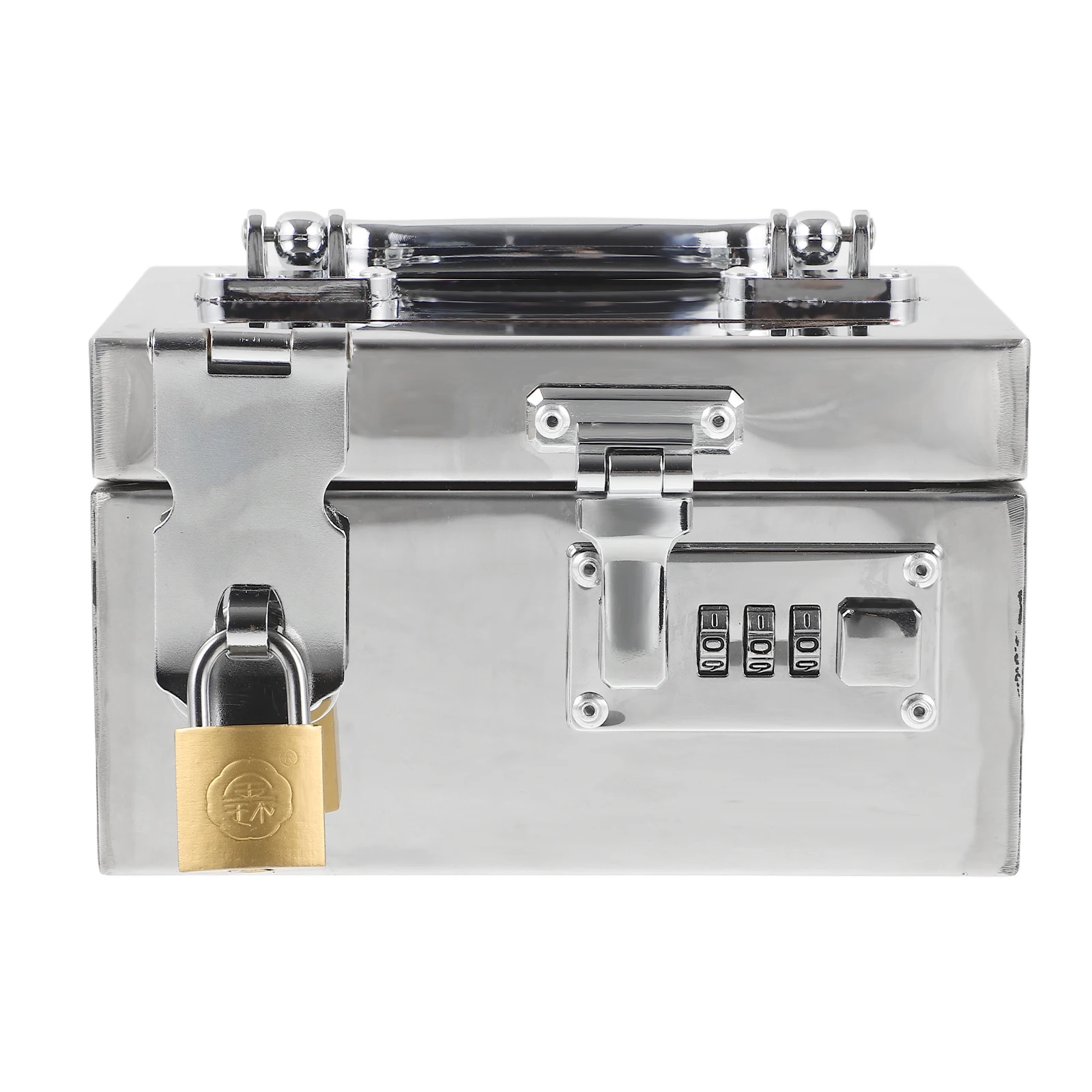 

Stainless Steel Piggy Bank 50000 Coins Container Metal Money Box Piggy Bank For Adults Decoration Saving Storage Portable