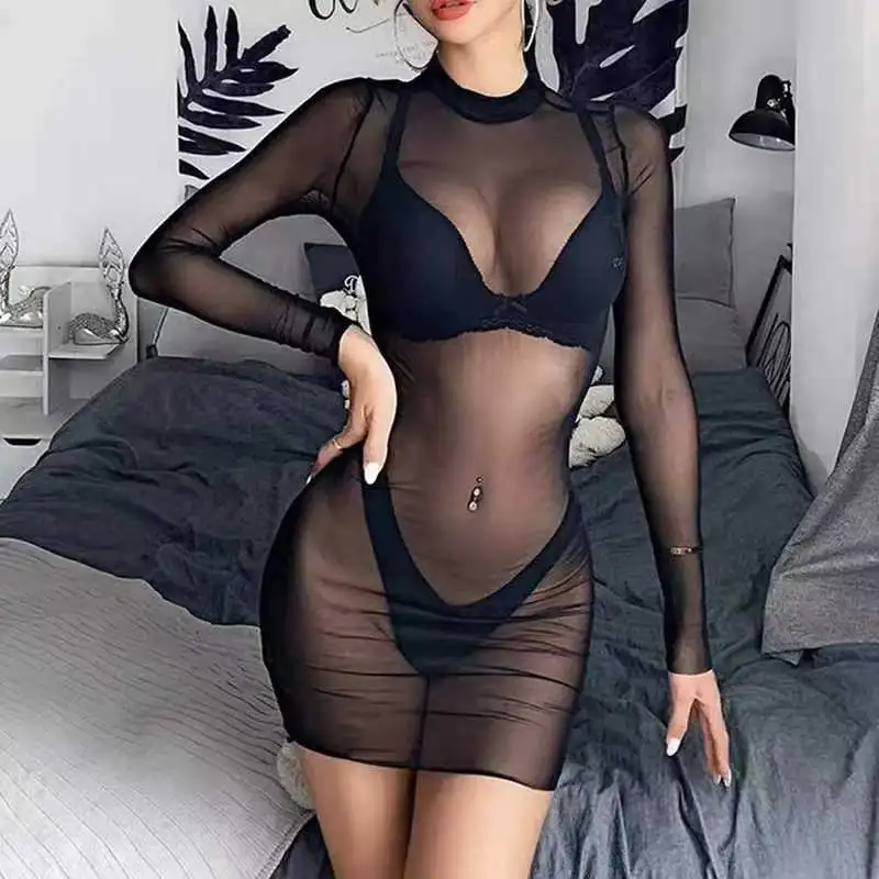 

Hot Porn Babydoll Sexiest Bodysuits Transparent Bodystocking Crotchless Teddies Sexy Lingerie Women Underwear Erotic Sex Costume