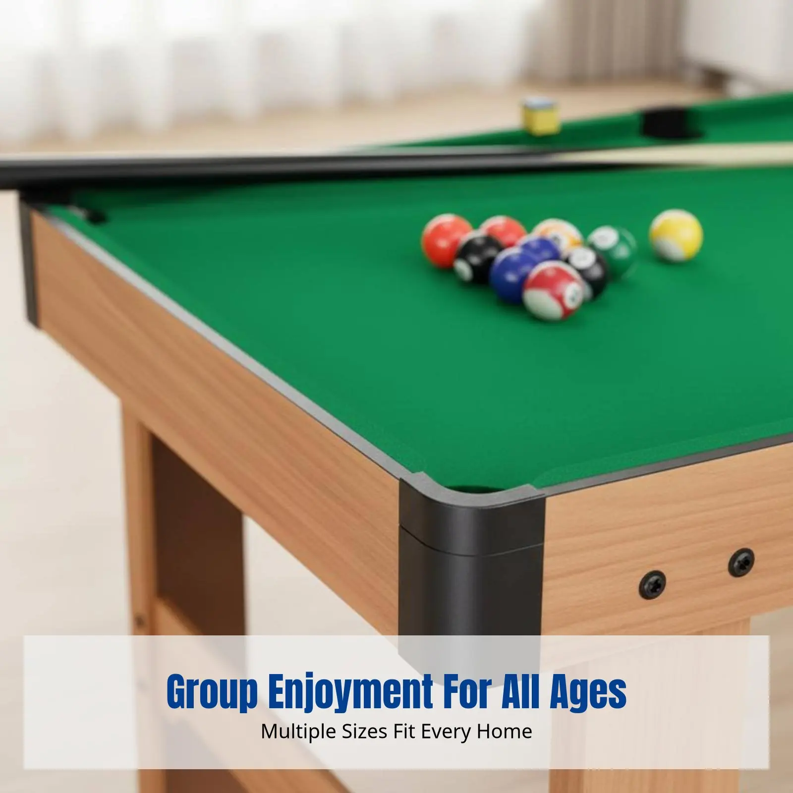 Mini Foldable Desktop Billiard Game Table, Indoor Family Entertainment with Multiple Size Options