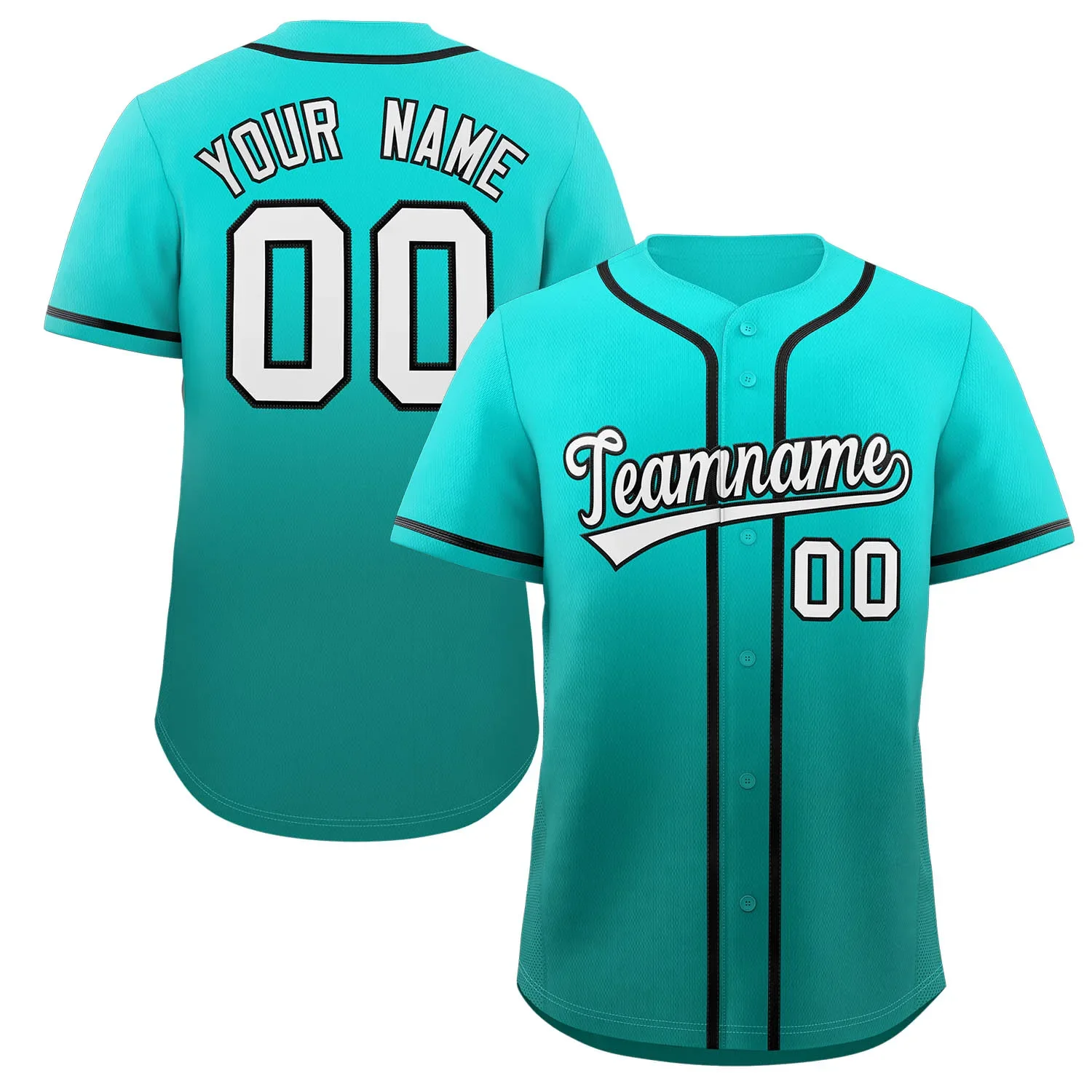 

Custom Baseball Jerseys Printing Name Number For Adults/Kids Gradient Color Design Your Own Athletic Baseball Shirt For Fan