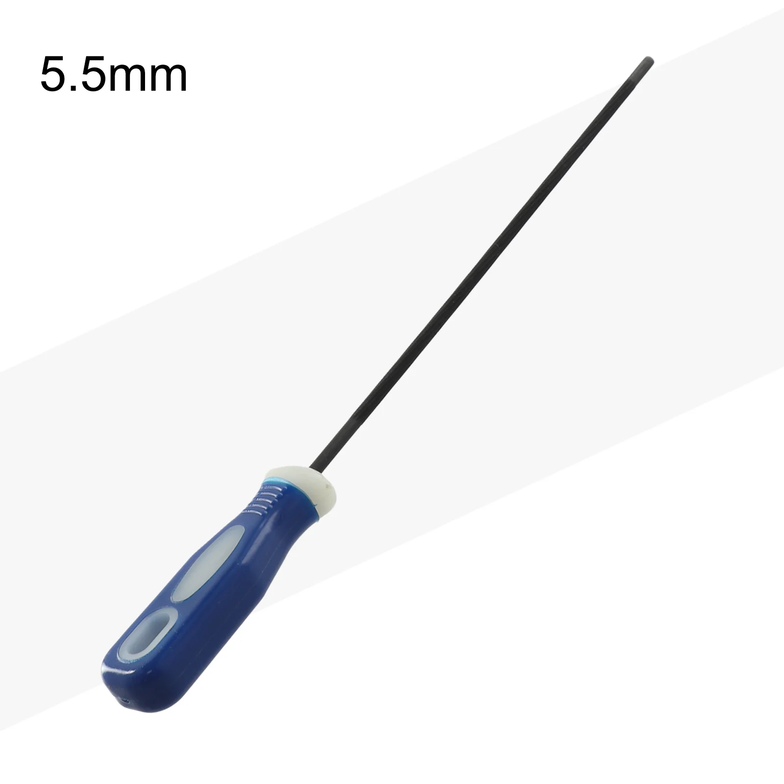 Grande 3/8 serra de combustível moagem arquivo de reparo simples motosserra arquivos redondos ferramenta aço 290mm comprimento 4.0 to5.5mm sem potência
