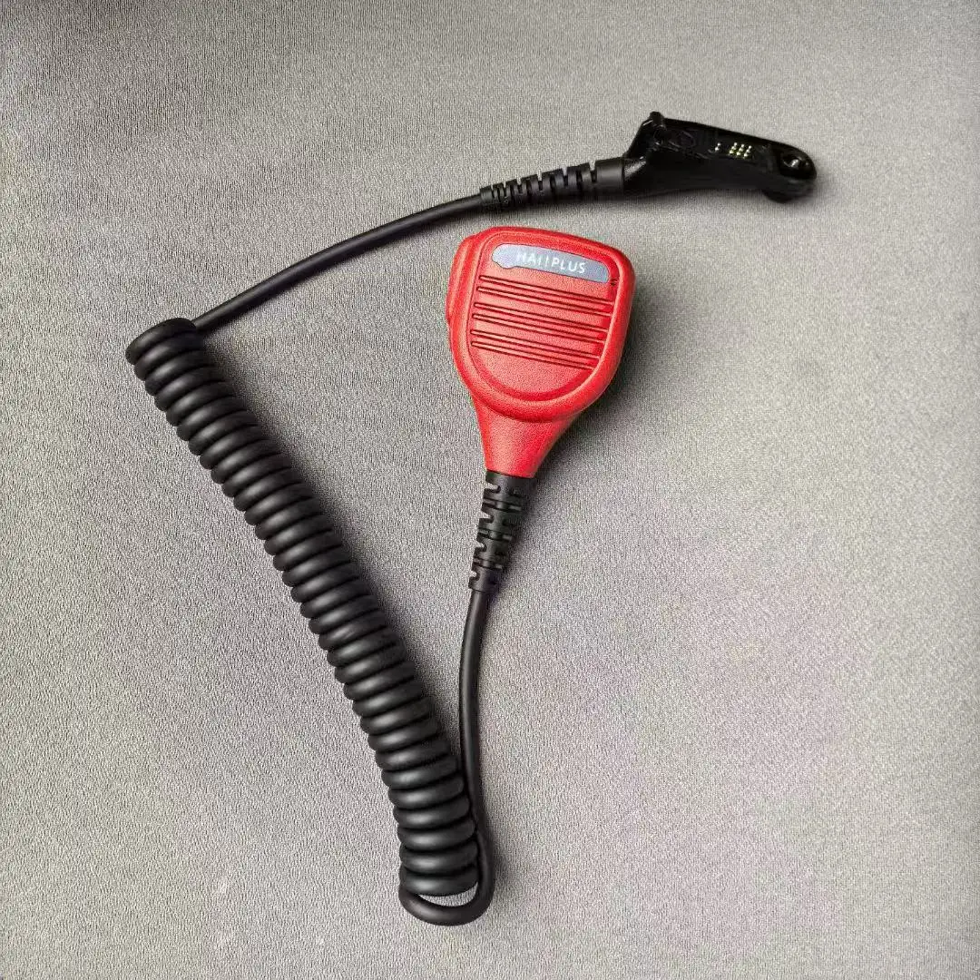 

Red Microphone Speaker for Motorola DGP8550 DGP6550 DP4800 DP4400 DP3600 APX2000 etc Walkie Talkie PMNN4024