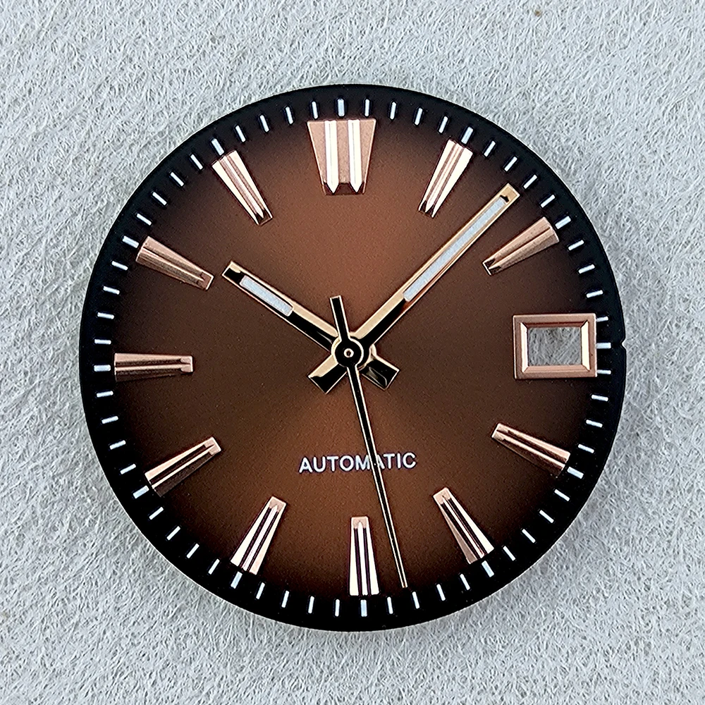 NH35 Customized Logo 28.5mm Dial No Logo Watch Dial No Luminous Fit NH35 Movement Watch Accessories Watch Repair Tools