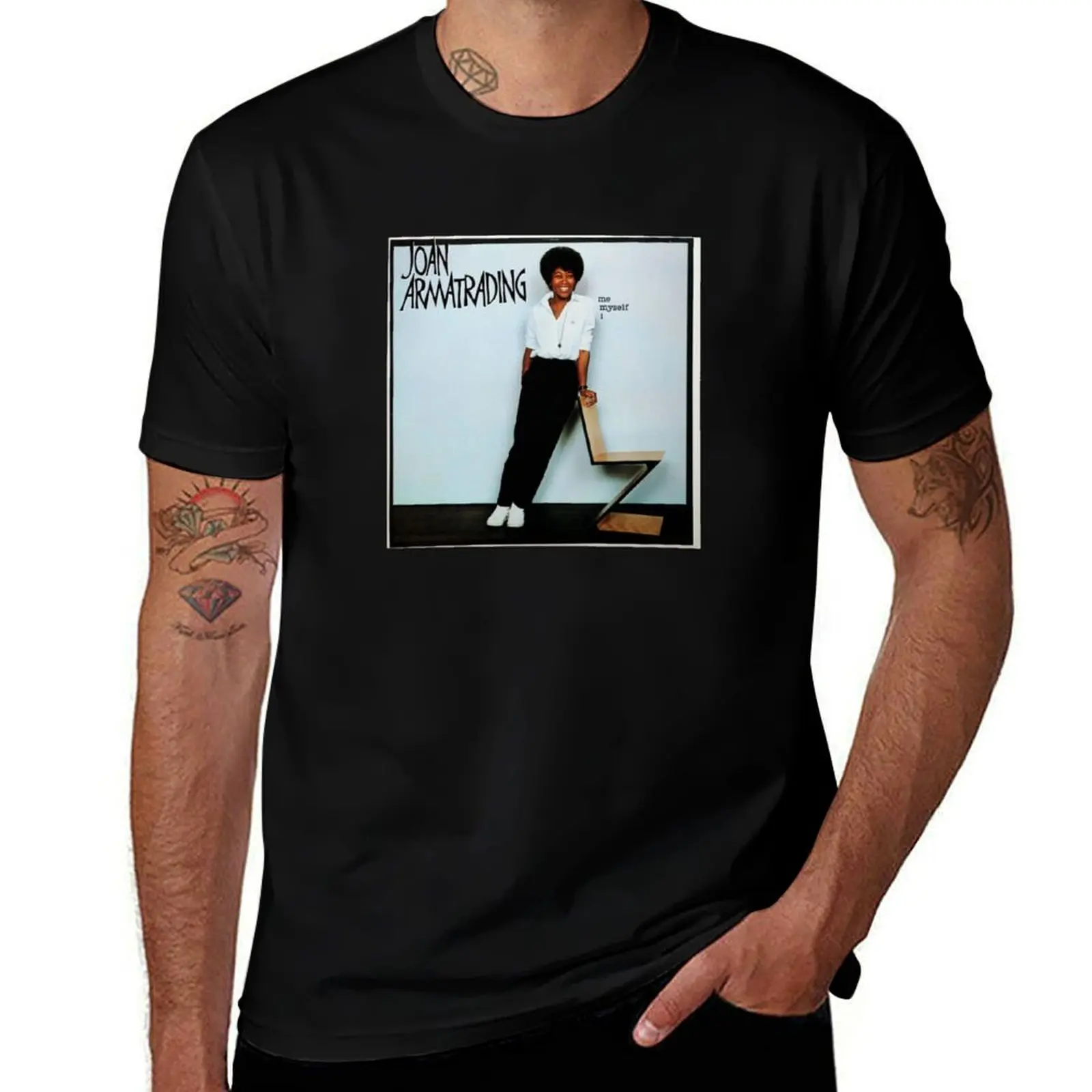 

Joan armatrading T-Shirt man t shirts cotton man t shirt graphic t shirts cotton 100% T-shirt