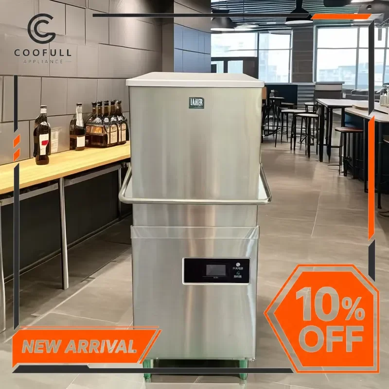 Commercial Dishwasher Stainless Steel Smart Industrial Dish Washing Machine Small Restaurant Kitchen Equipment for Business