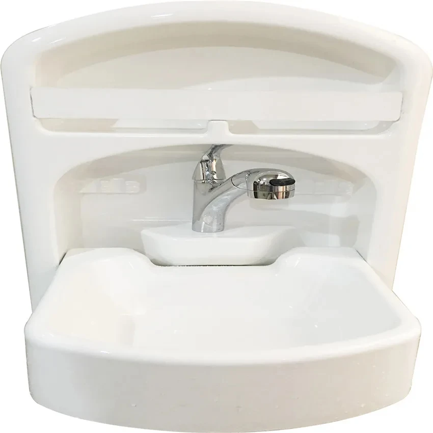 White Acrylic Folding Sink Basin 742*464*398/150mm Boat Caravan Camper Of GR-Y001