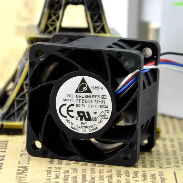 Delta 4CM/ cm violent/large air cooling fan 4028 12V 0.81A FFB0412UHN