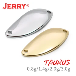 Jerry Micro Spoons Spinning Fishing Lures Unpainted Blank Pesca Glitters 0.6g 1.2g 1.8g 2.8g Metal Bait Brass Trout Lures