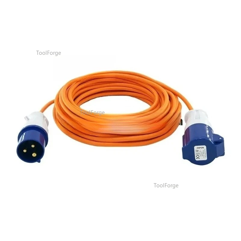 10M Caravan Camping CEE Hook Up Mains Cable Extension Lead 16A 230V H05VV F 3*1.5 2.5MM