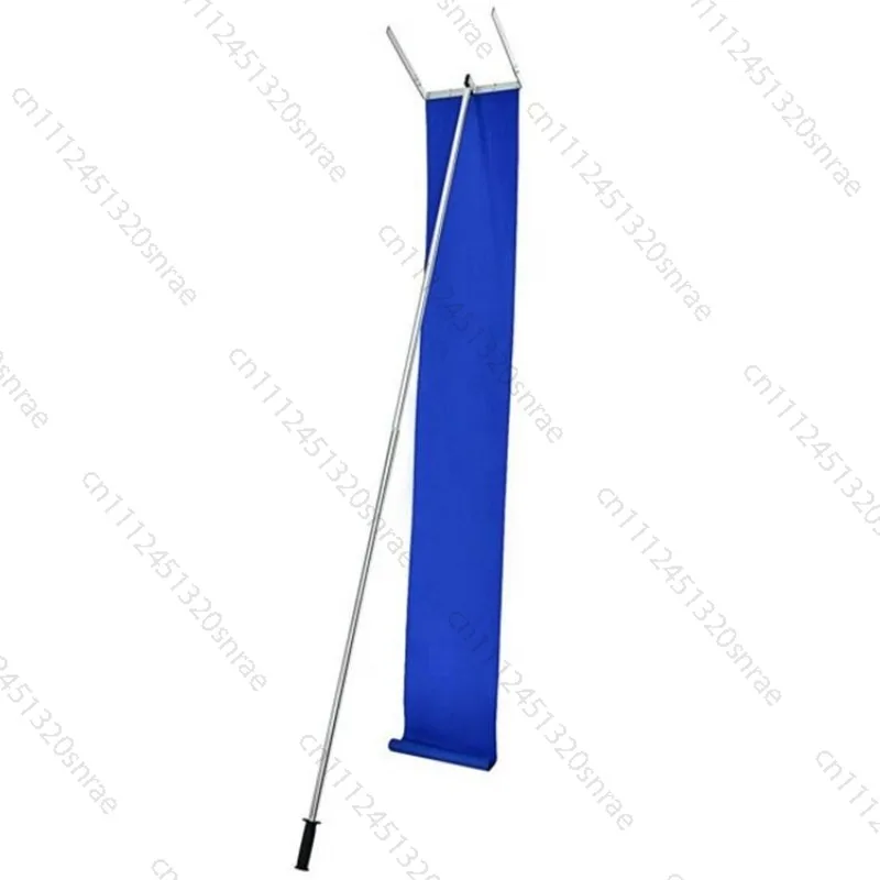 20-Foot Aluminum Snow Shovel Roof Rake, Adjustable Extended Rod Roof Scraper, Pole Removable