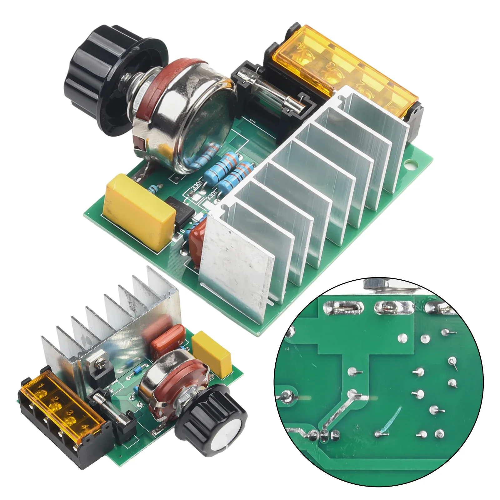 Contrôleur de vitesse de moteur réglable, technologie de contrôle, gradateurs de gradation, tension, thermostat Sochi, 4000W, 220V, AC 999