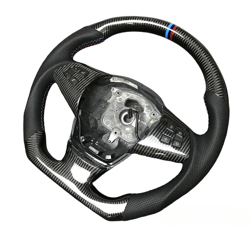 Suitable Customized Genuine Leather Carbon Fiber Steering Wheel Modified Performance Carbon Fiber Steering Wheel E60 E61