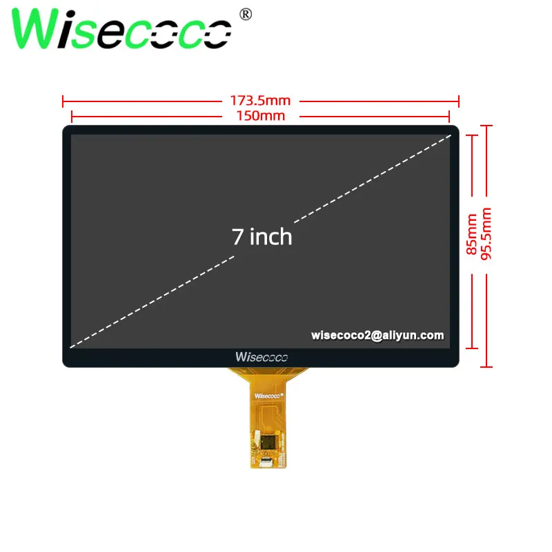 120Hz Display 7 Inch 1920x1080 FHD IPS 120Hz High Refresh Rate 500 Nits Brightness Panel With EDP Driver Board