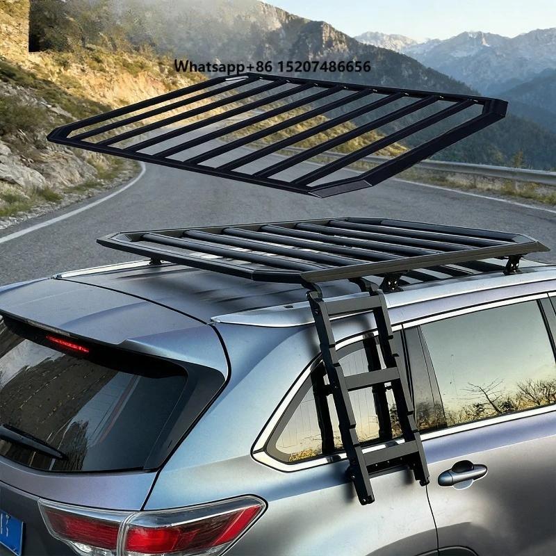 Roof Luggage Rack Aluminum Alloy Off-road Rust and Corrosion protection Expand Storage