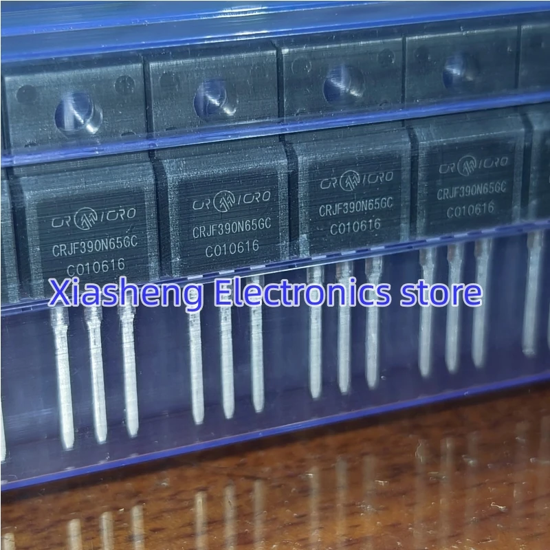 New Original 20Pcs CRJF390N65GC TO-220F 650V 11A MOSFET Field Effect Transistor Good Quality