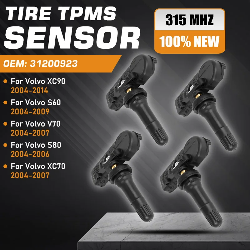 

Tire Pressure Monitor Sensor 31200923 For Volvo XC90 2004-2014 TPMS Volvo S60 2004-2009 Volvo V70 2004-2007 Volvo S80 2004-2006