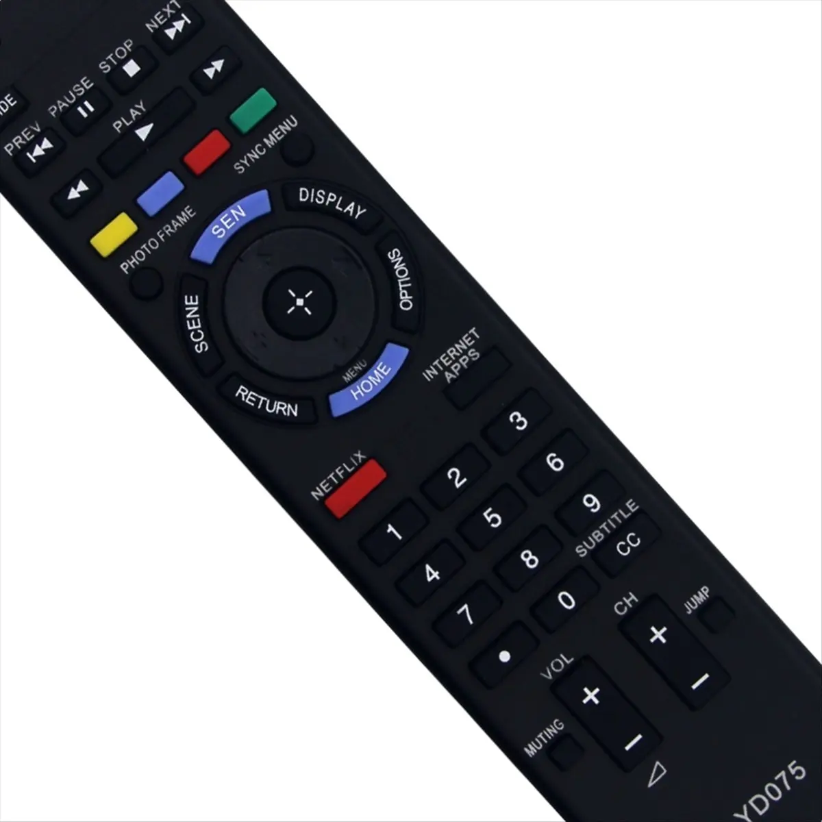 Mando a distancia RM-YD075 de repuesto para TV -40EX640 -46EX640 -55EX640 -46EX645 -50EX645