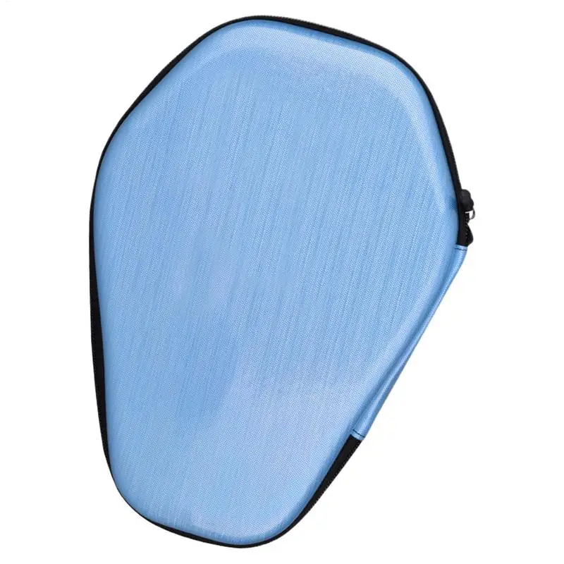 

Сумка для ракеток для настольного тенниса с гладкой молнией, многоразовый защитный органайзер, вмещает 2 весла, 2 мяча для