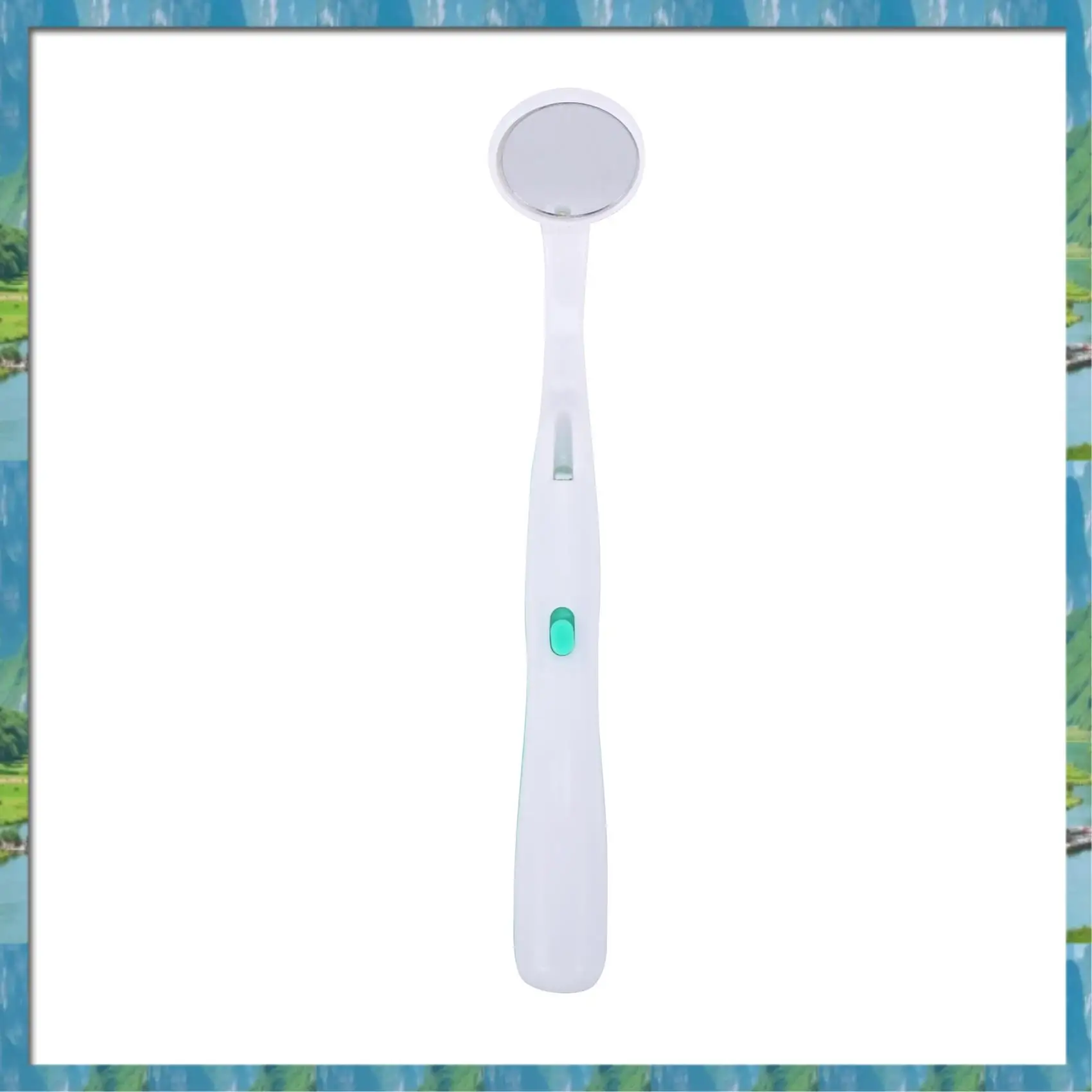 Y26A ใหม่ 1 PC ไฟ LED ฟันกระจกปาก Super Bright กระจกปาก Illuminated ฟันเครื่องมือดูแล Oral สุขอนามัยเครื่อง