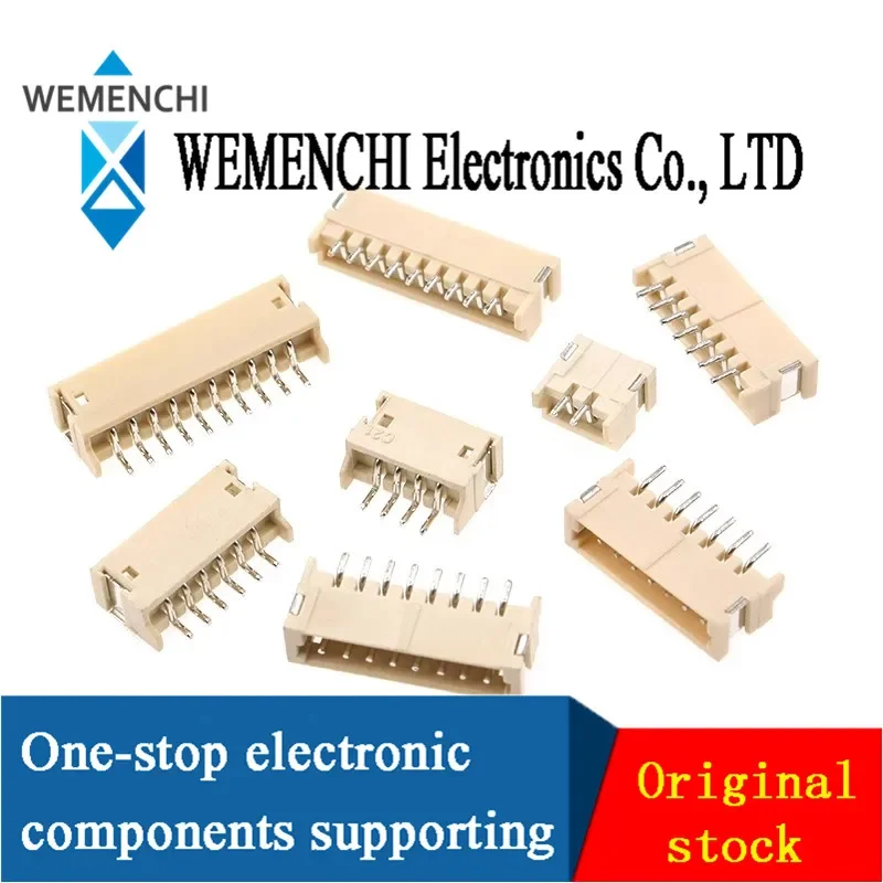 Imagem -04 - Conector Smd tipo Vertical e Horizontal Soquete 1.5 mm p p Pin Pin Pin Pin Pin Pin 10 Pin 11 Pin 12 Pin tipo do Receptáculo da Fio-à-placa Jst-zh1.5