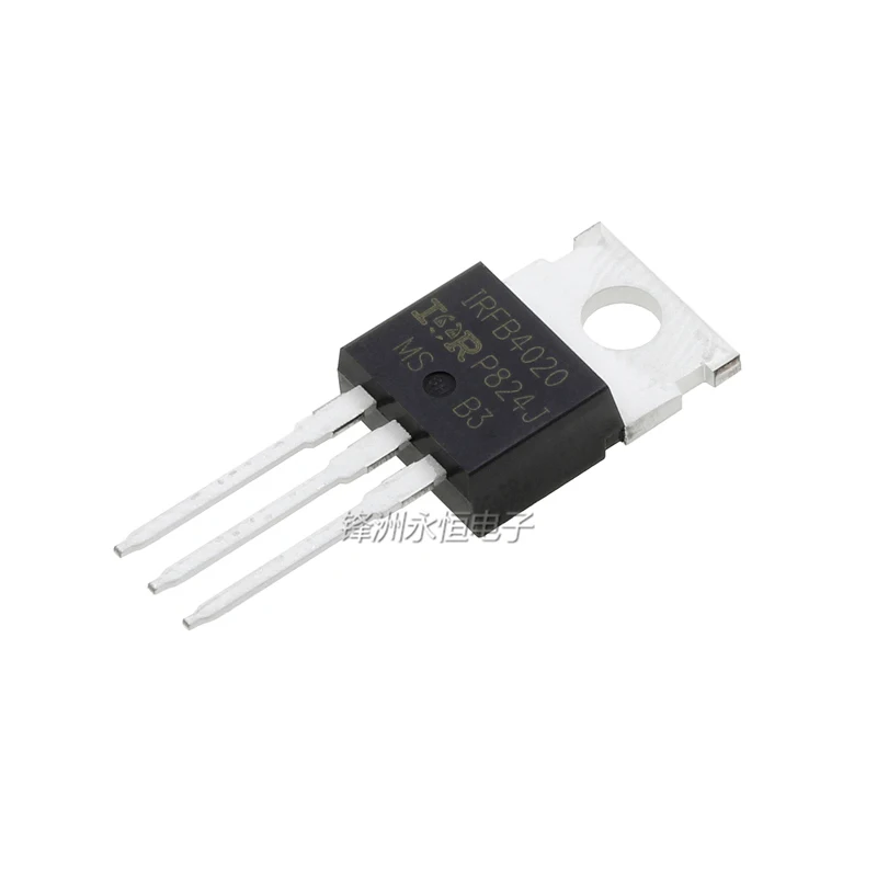 

10Pcs/Lot Original IRFB4020 Transistor N-Channel 200V 18A 100W TO-220AB Power MOSFET IRFB4020PBF For inverters, DC-DC converters