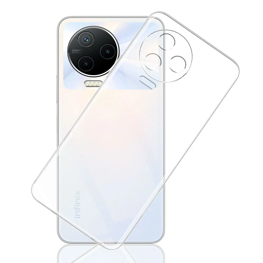 For Infinix Note 12 2023 Clear Case Silicon Soft Cover For Infinix Note 12 2023 Phone Case Infinix Note 12 Pro Funda Coque