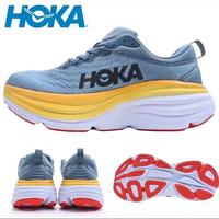 Bondi 8 Shoes for Men Women Engineered Mesh Upper Professional Marathon Running Shoes Classic Low Sneakers from HOKA Casual Shoe