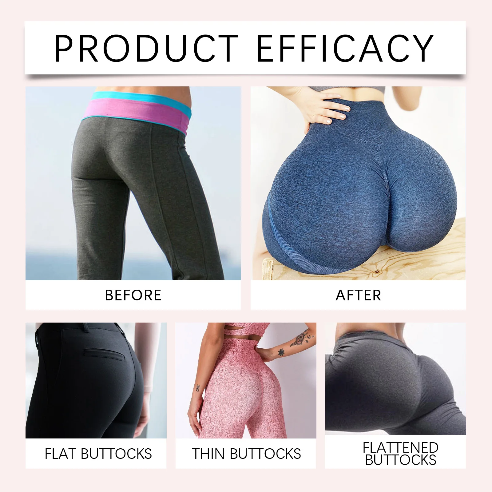 Butt&Bust Care Cream,Ginseng Powered Cellular Plumping,Saggy Boobs&Booty Instant Lift,Hydration Cushion with Sodium Hyaluronate,Avocado Oil Stretch Mark&Cellulite Smoother,Hip Dip Filler & Curve Contouring,Fast Absorbing, Hot-Tingle Free,Clean Beauty