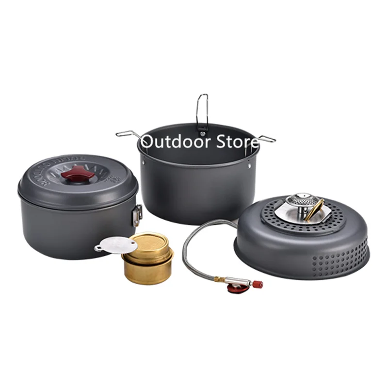 Bulin Outdoor Bl100-Q1 alcohol stove small hot pot liquid gas stove self-driving travel windproof portable all-in-one outdoor