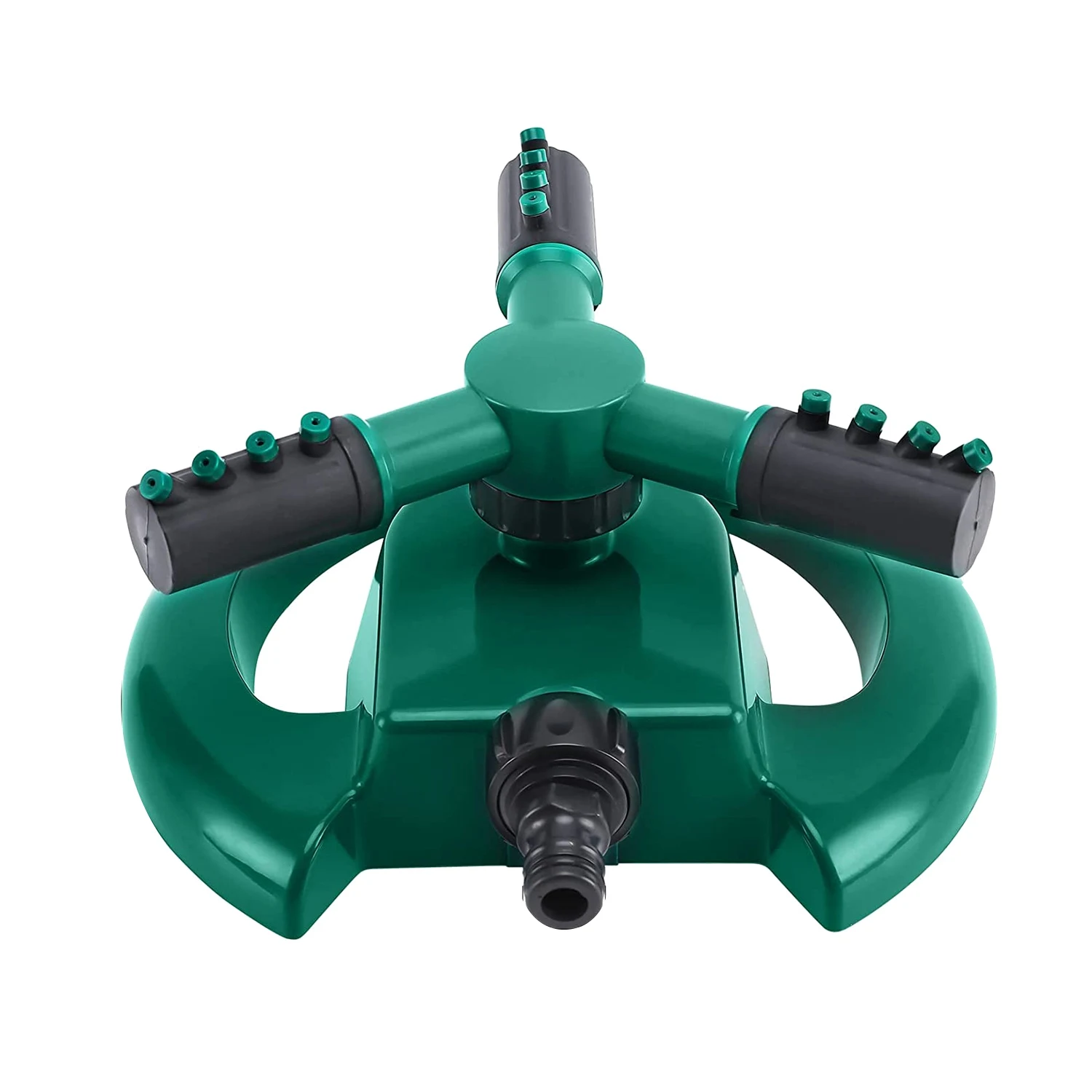 Garden Sprinkler Adjustable Rotating Lawn Sprinkler 360 Degree 3 Arm Rotating Sprinkler Automatic Water Sprinkler