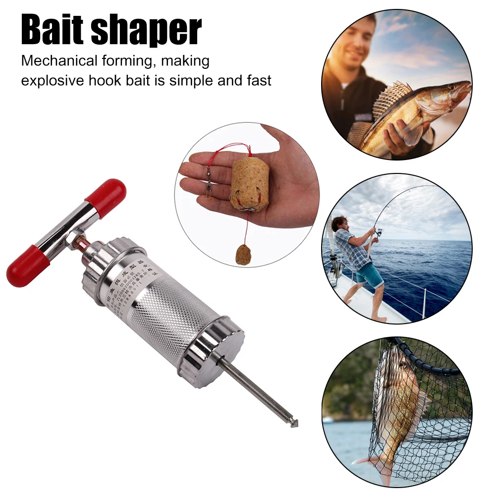 Fishing Lure Shaper Forming Mold Device Hook Explosion Bait Compressor