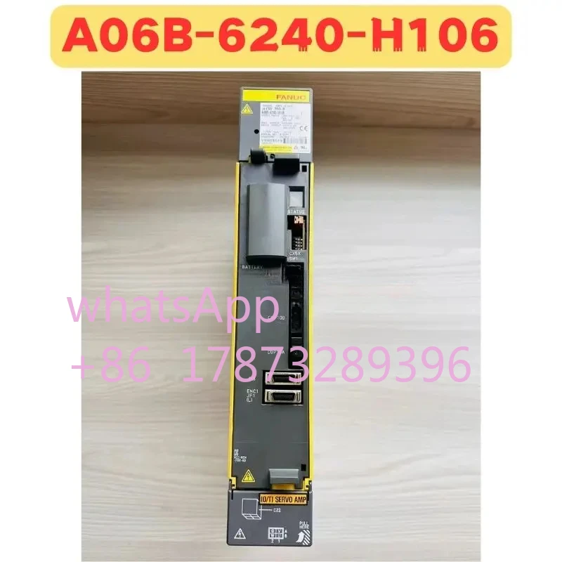 

Б/у модуль усилителя сервопривода A06B-6240-H106 A06B 6240 H106, нормальная функция, протестировано, ОК