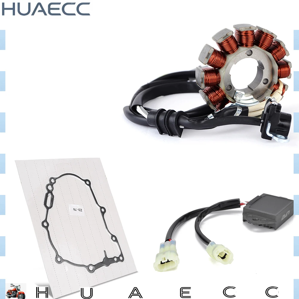 

For Yamaha YZ450 YZ450F 2010 2011 2012 2013 33D-81410-00 33D-81960-00 33D-15451-00 Stator Coil + Gasket + Regulator Rectifier