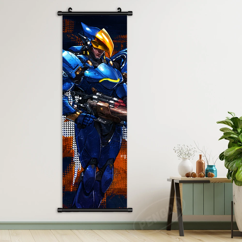 لوحات جدارية من القماش على شكل ساعة واحدة مُعلّقة على شكل ملفوفات على شكل ترادهوغ ، لوحات جدارية من قماش ونستون ، لوحات توربيورن ليندهولم مطبوعة ، ديكور منازل #5