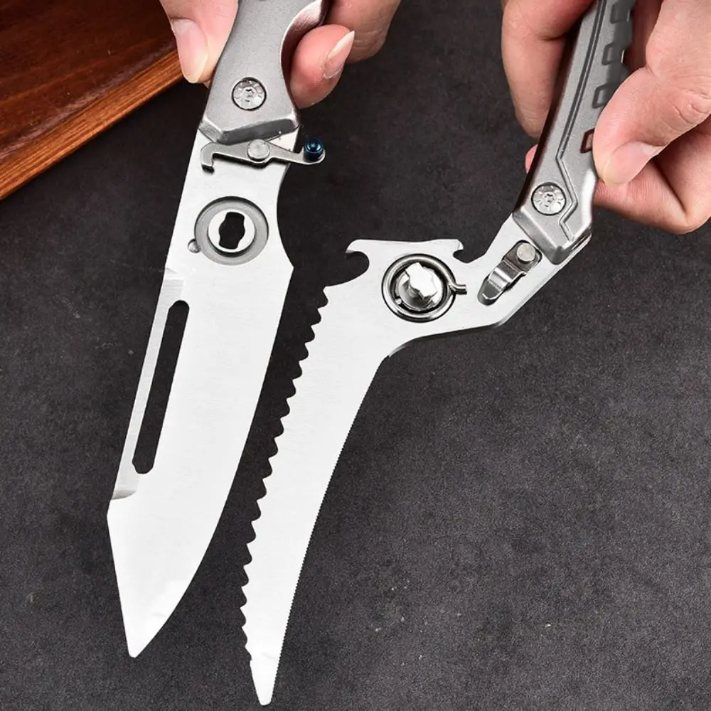 

Peeler Removable Chicken Bone Scissor Stainless Steel with Safety Buckle Kitchen Scissor Non-slip Handle Food Cutter Fruit