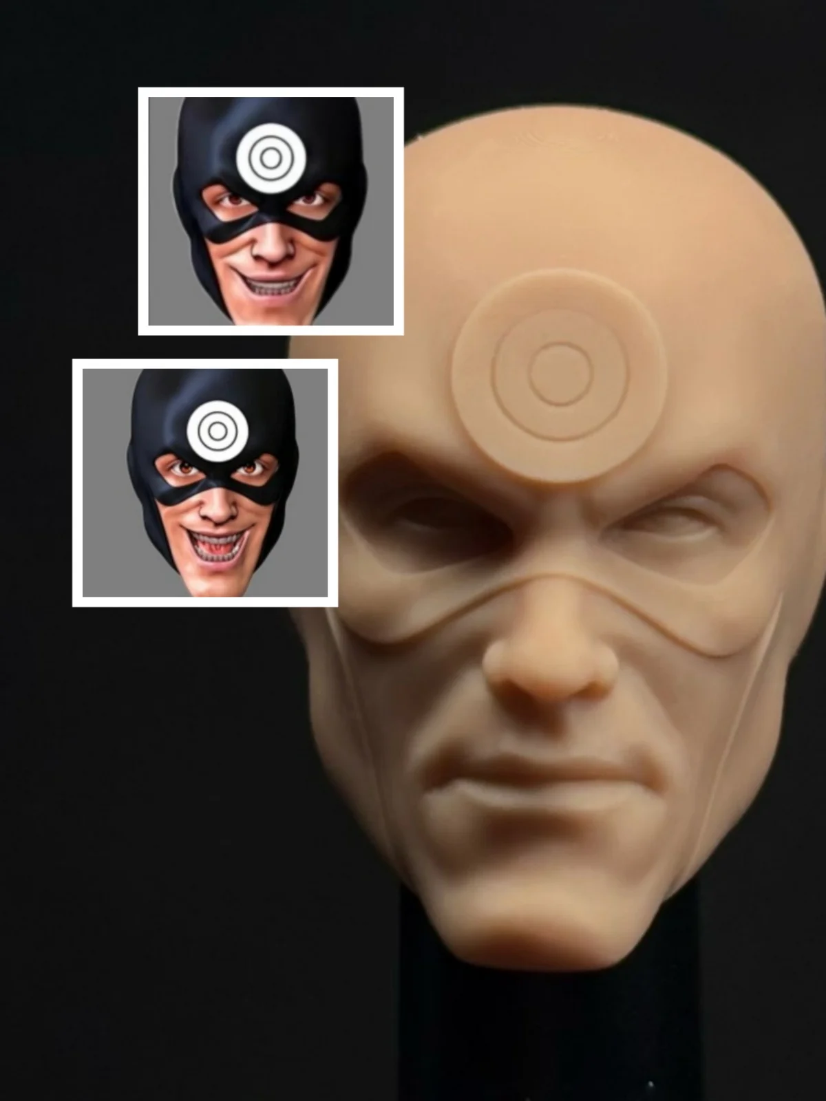 【30days Made】1/12 Scale Male Soldier Comic Version Villain Assassin Unpainted Head Sculpt Fit 6''Action Figure Toys For Fans DIY