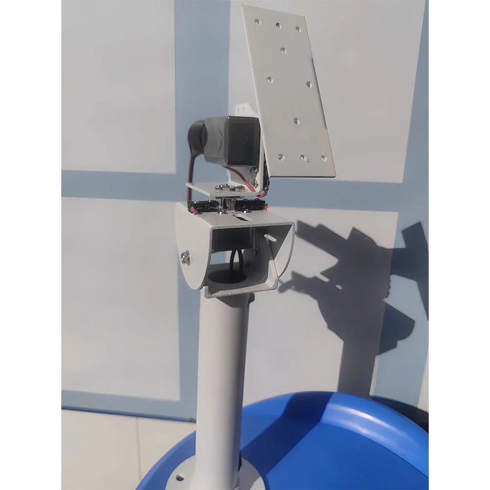 DC dual axis gimbal all-metal X axis Y axis Monitoring Robot heavy load and high torque Solar tracking
